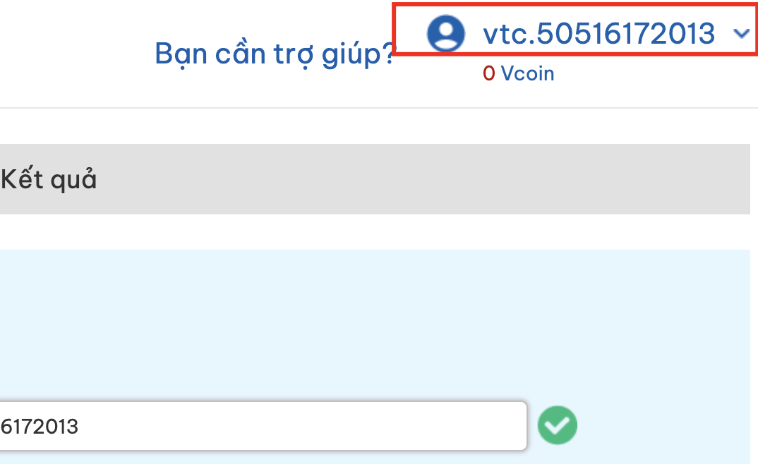 check login vcoin